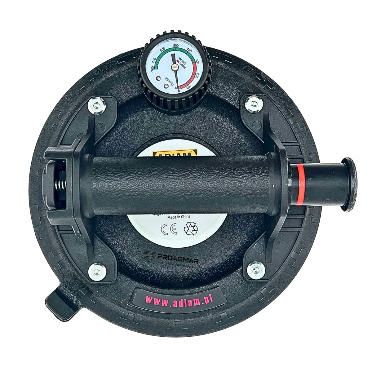 PRZYSSAWKA PRÓŻNIOWA z manometrem ADIAM PP-R-206, zdjęcie 5