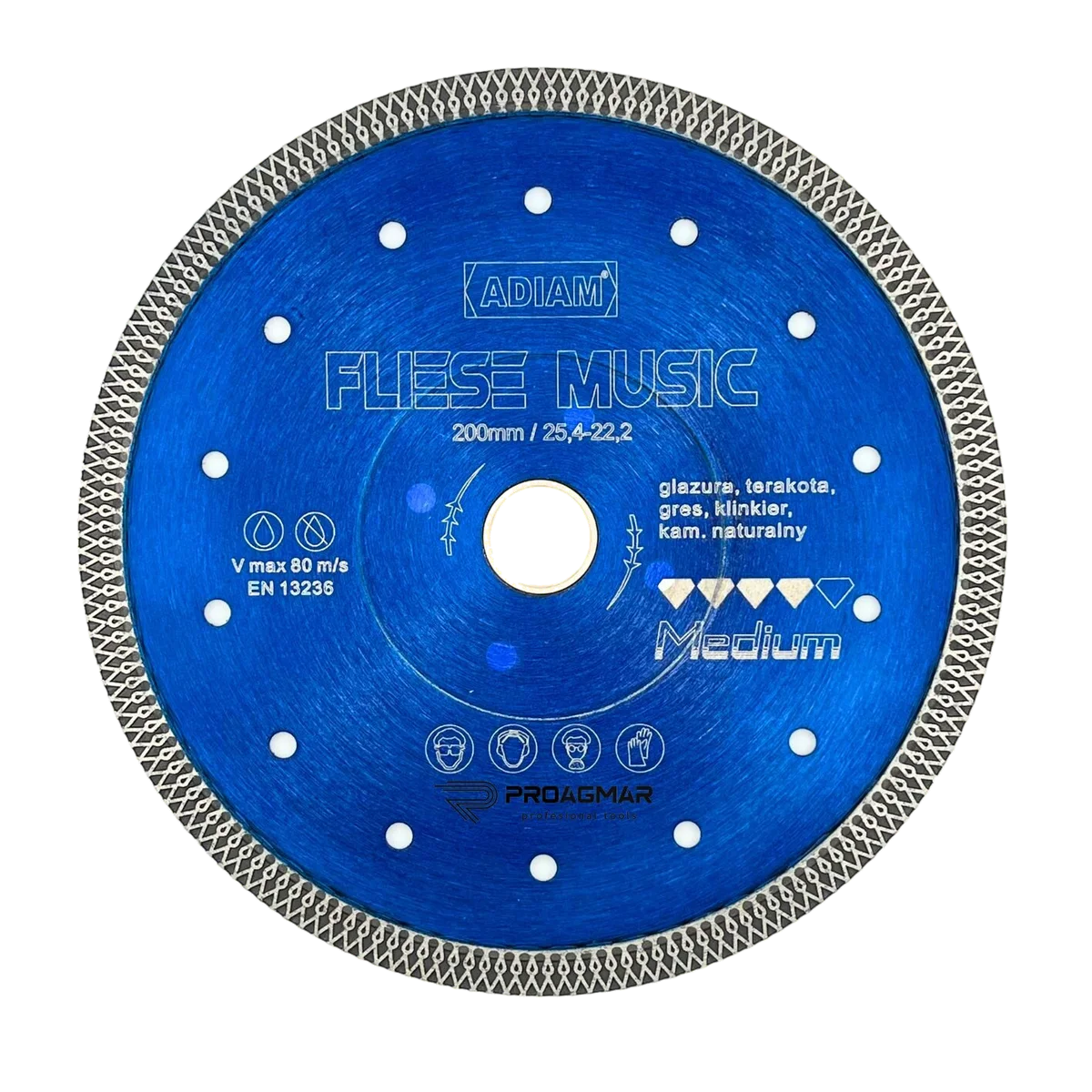TARCZA DIAMENTOWA ADIAM FLIESE MUSIC 200mm
