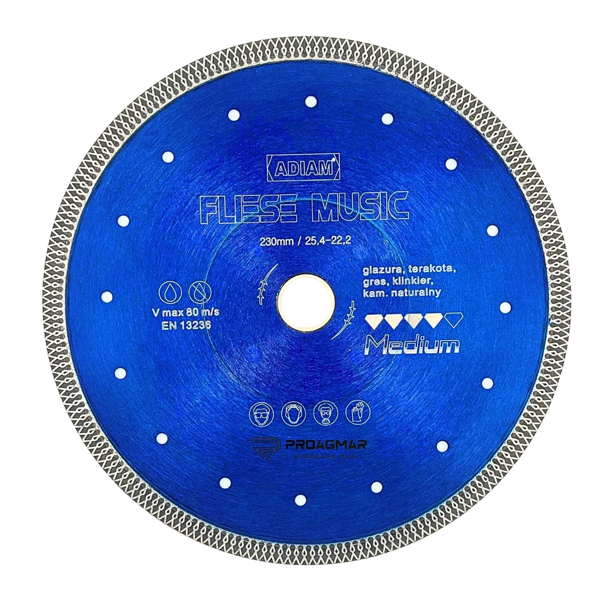 TARCZA DIAMENTOWA ADIAM FLIESE MUSIC 230mm