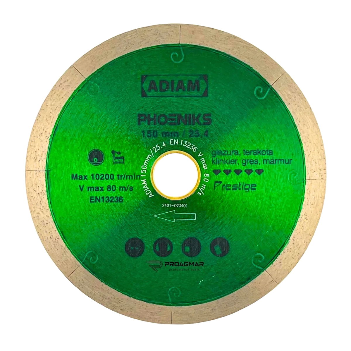 TARCZA DIAMENTOWA ADIAM PHOENIKS 150mm