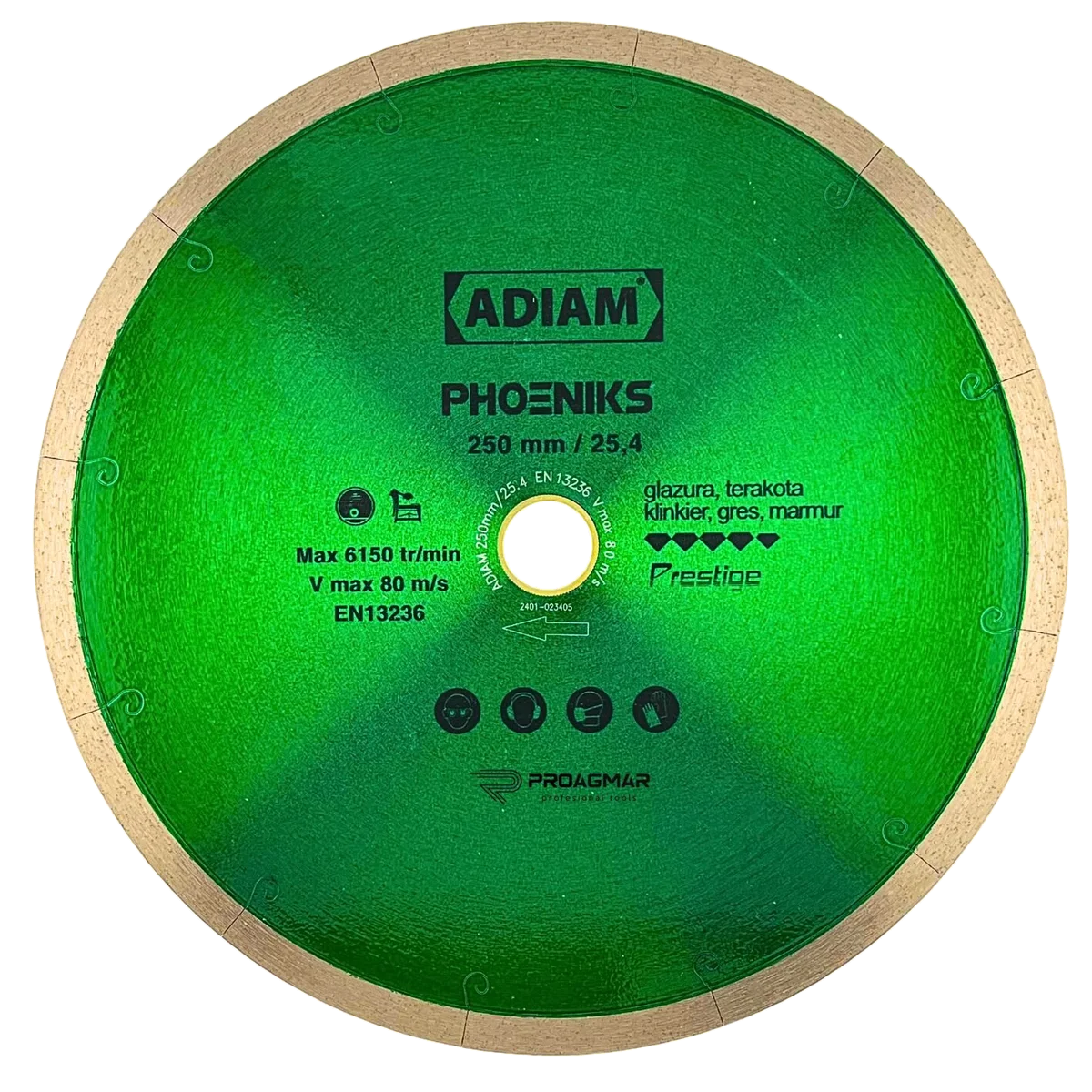 TARCZA DIAMENTOWA ADIAM PHOENIKS 250mm