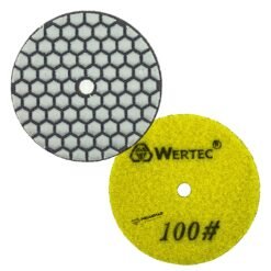 PAD DYSK POLERSKI WERTEC 80mm GRADACJA 100