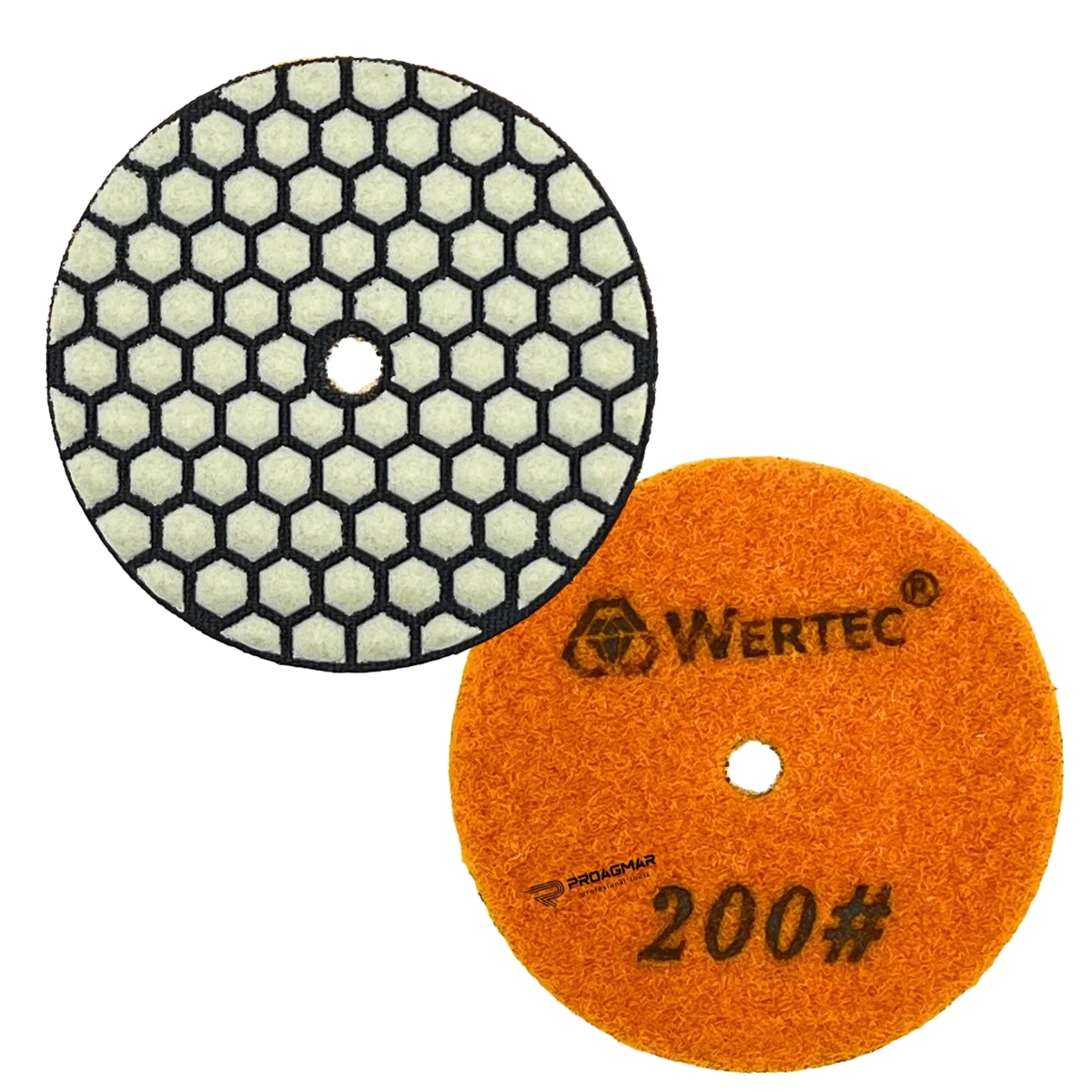 PAD DYSK POLERSKI WERTEC 80mm GRADACJA 200