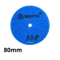 PAD DYSK POLERSKI WERTEC 80mm GRADACJA 50, zdjęcie 2