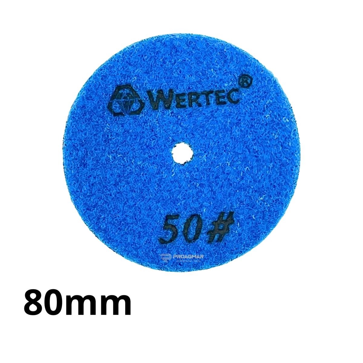 PAD DYSK POLERSKI WERTEC 80mm GRADACJA 50, zdjęcie 2