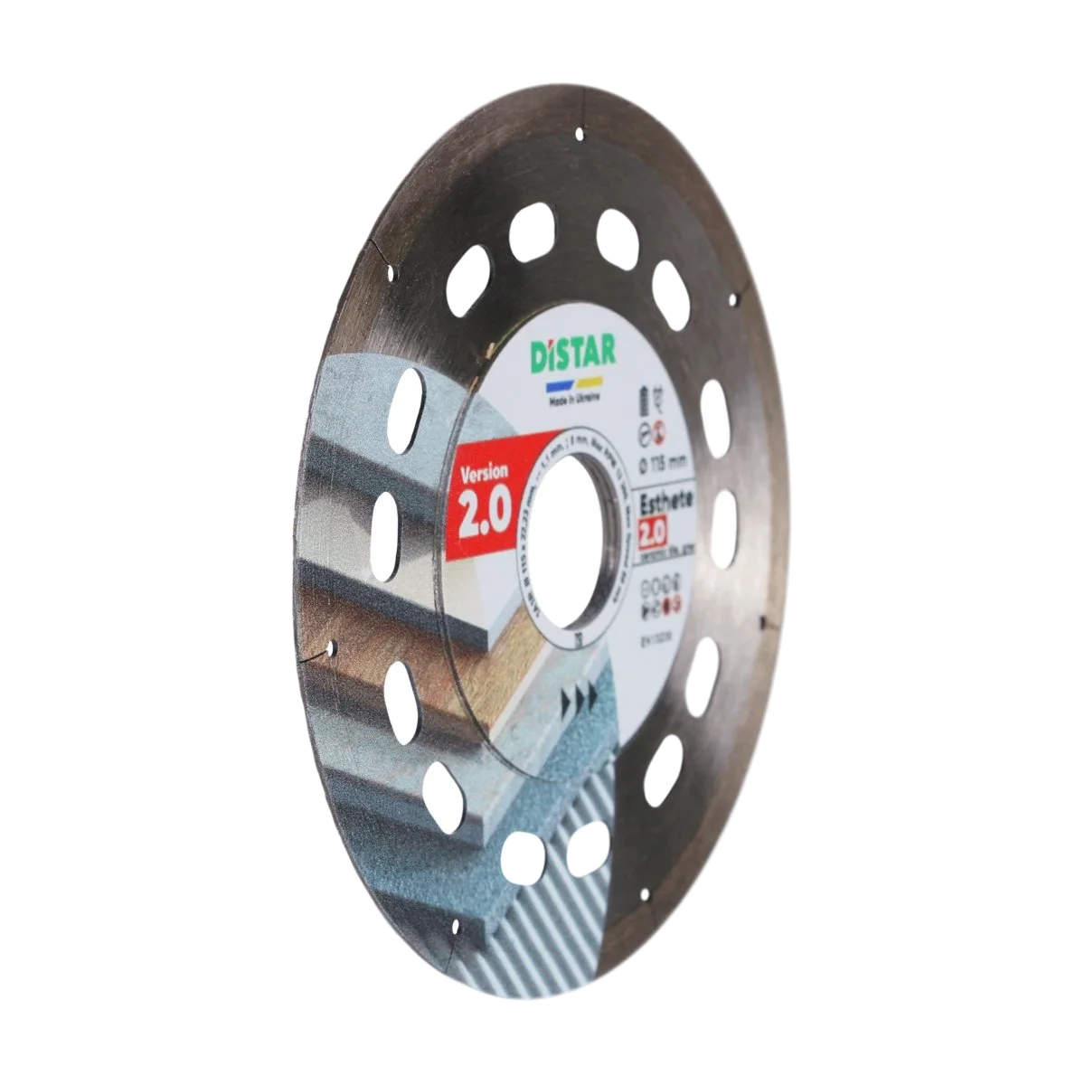 TARCZA DISTAR ESTHETE 2.0 ø115mm GRES, zdjęcie 5