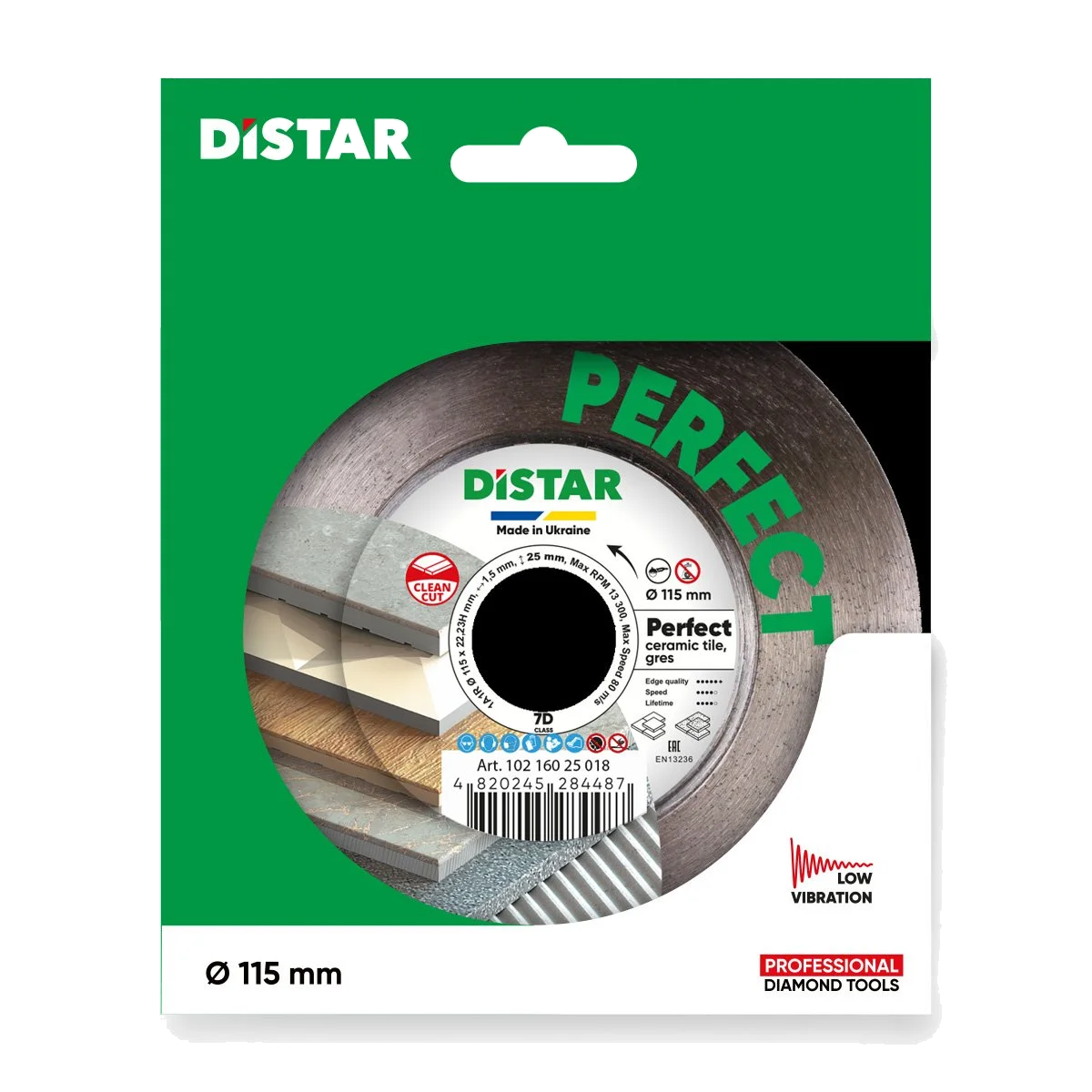 TARCZA DISTAR PERFECT ø115mm, zdjęcie 4