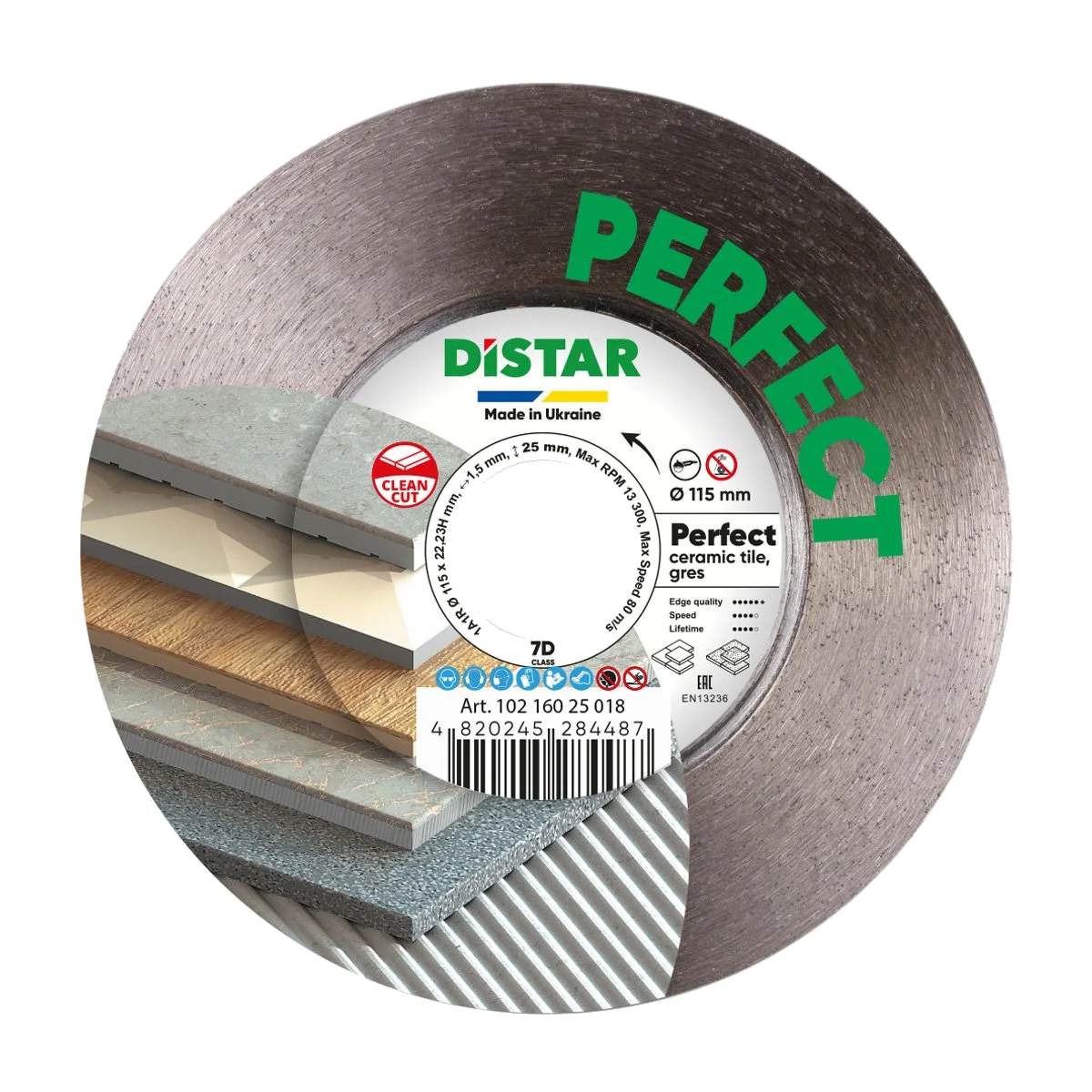 TARCZA DISTAR PERFECT ø115mm