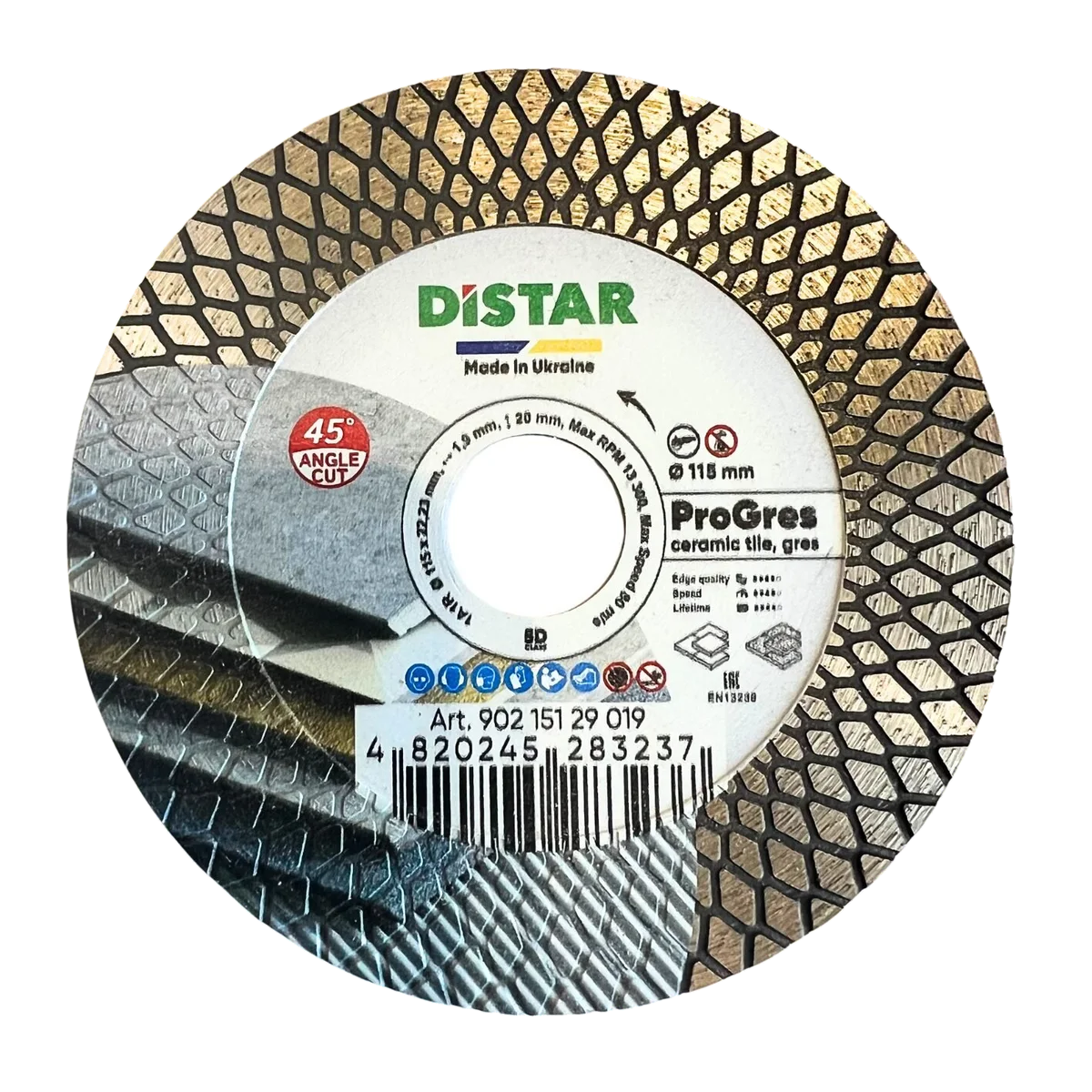 TARCZA DISTAR PRO GRES 115mm