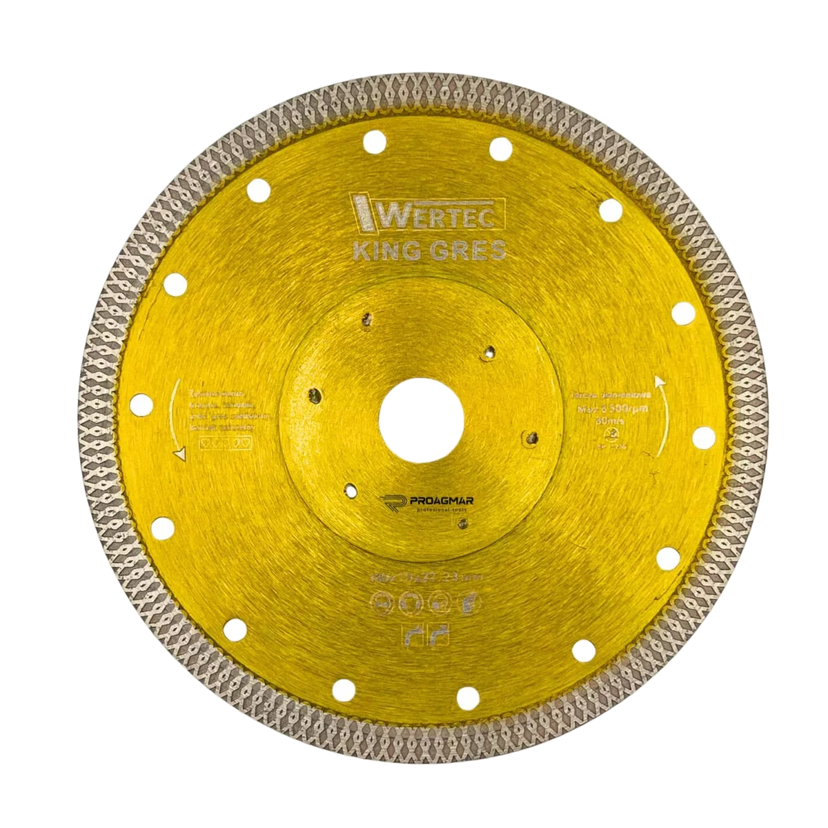 Tarcza Wertec KING GRES 180mm 22,23mm 1,5mm