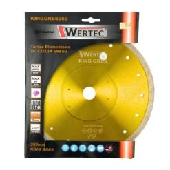 Alternative view of Tarcza Wertec KING GRES 250mm 25,4mm 1,7mm