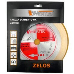 Alternative view of Tarcza ZELOS 250 25.4 WERTEC do cięcia na 45 stopni