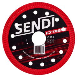 Tarcza diamentowa do gresu ceramiki SENDI EXTREME Ø 115mm