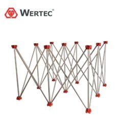 STÓŁ SKŁADANY 121 x 121 x 80 cm WERTEC SPIDER