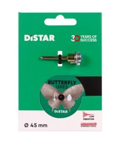 TARCZA DISTAR BUTTERFLY 0,6mm ø45mm Z TRZPIENIEM DO WIERTARKI PROXXON