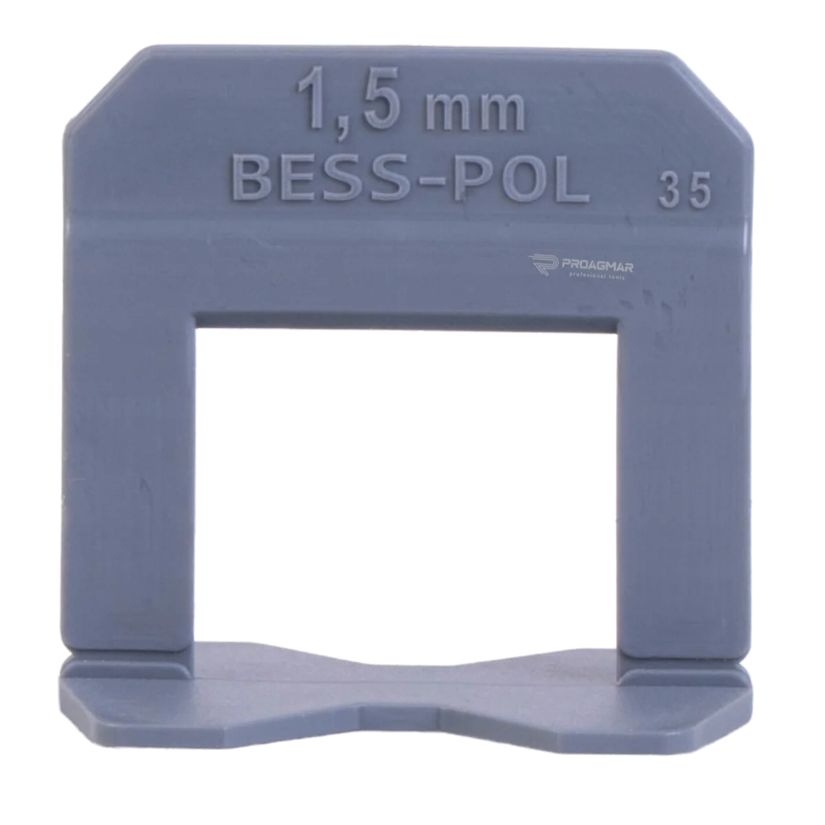 KLIPSY 1,5mm SYSTEM POZIOMOWANIA PŁYTEK 100szt BESS POL, zdjęcie 3