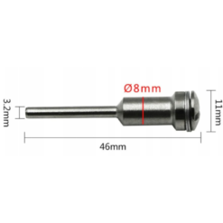 UCHWYT TRZPIEŃ DO TARCZ MINI I ADAPTERÓW M6 PROXXON, zdjęcie 2