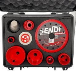 Alternative view of ZESTAW SENDI EXTREME SET Otwornice do gresu