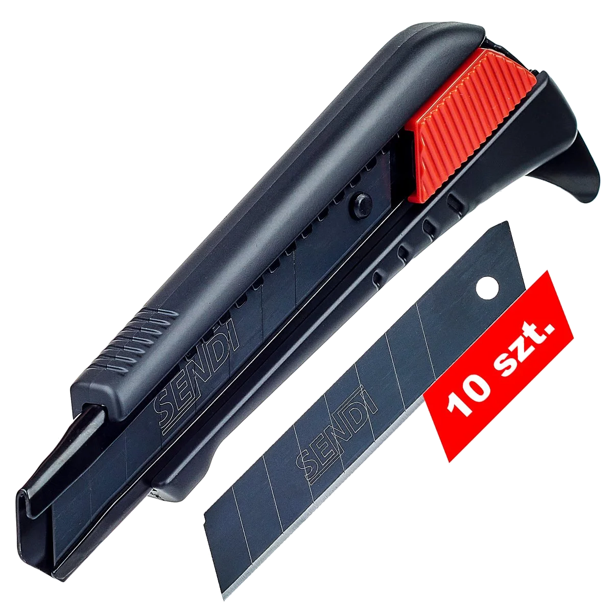 NÓŻ SENDI ULTRABLADE 18mm zestaw z wymiennymi ostrzami 10szt SK5
