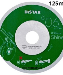 TARCZA DISTAR SHINE 0,6 MM PRECYZYJNE CIĘCIE 125 MM