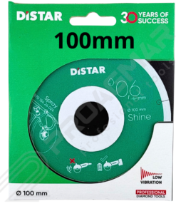 TARCZA DISTAR SHINE 0,6 mm 100mm + SPRAY SYSTEM