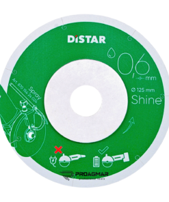 TARCZA DISTAR SHINE 0,6 mm 125mm + SPRAY SYSTEM