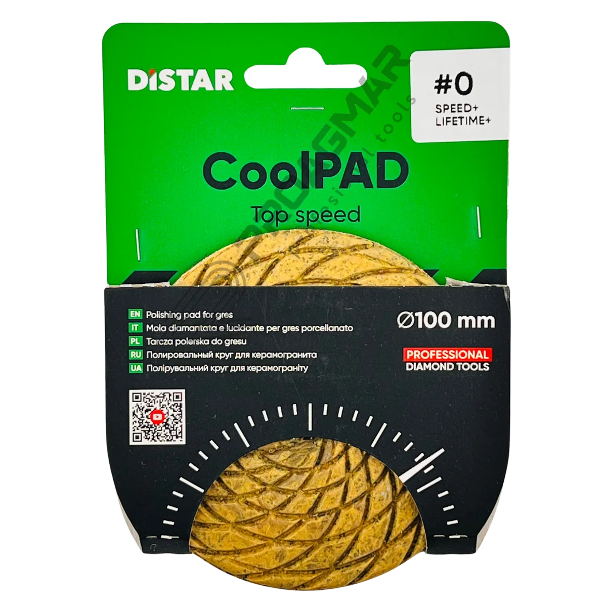 PAD POLERSKI DISTAR 100mm CoolPad 0