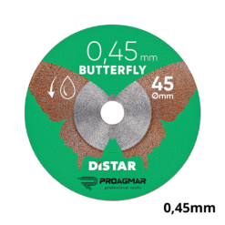 TARCZA DISTAR BUTTERFLY 0,45mm ø45mm BEZ TRZPIENIA DO WIERTARKI PROXXON
