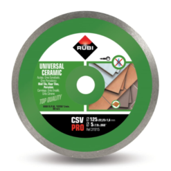 TARCZA DIAMENTOWA RUBI UNIVERSAL CERAMIC 125mm CSV PRO
