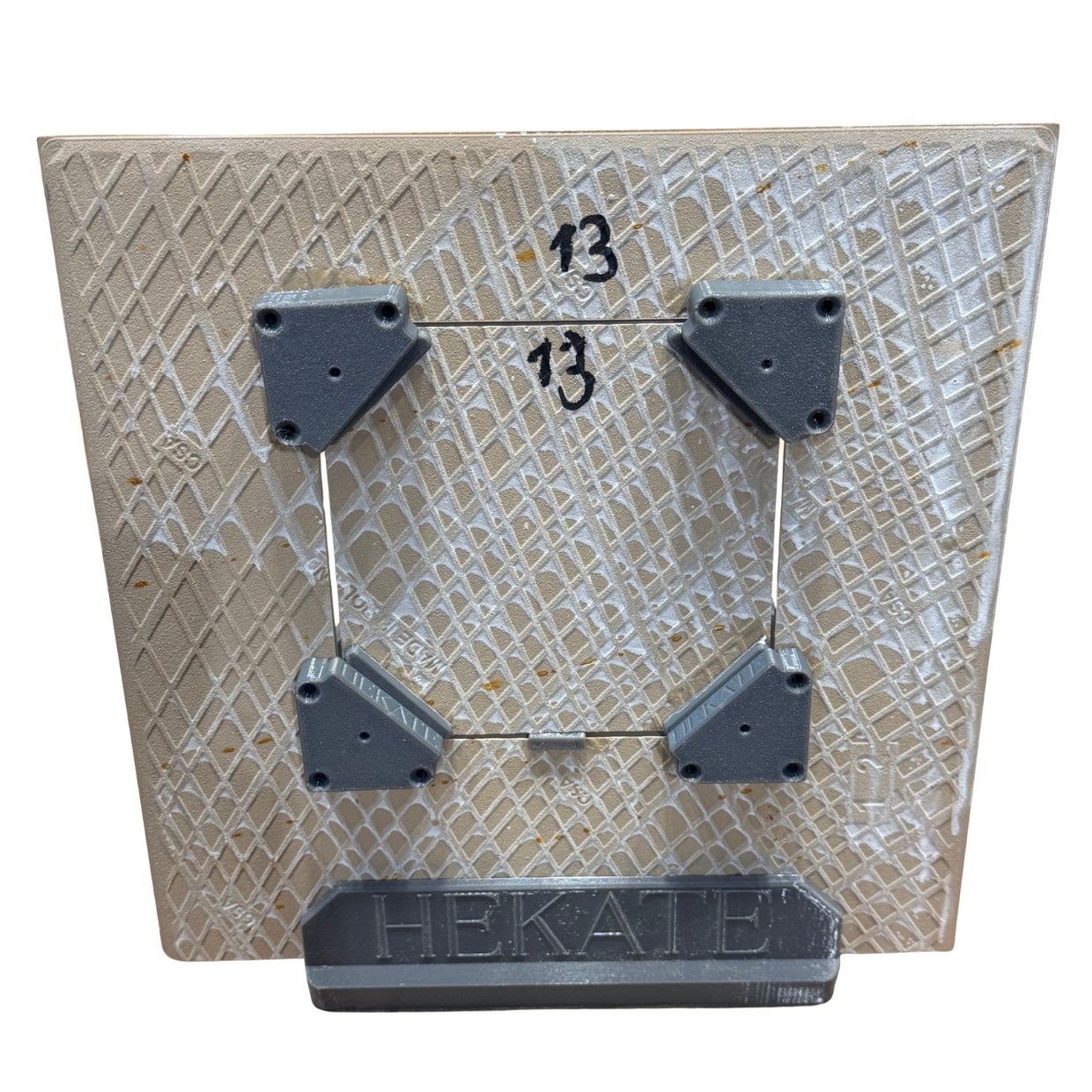 DRZWICZKI ZESTAW DO MONTAŻU UKRYTEJ REWIZJI MAGNETYCZNY HEKATE - obrazek 4