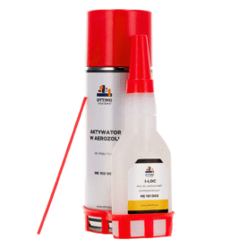 Klej szybkoschnący cyjanoakrylowy z aktywatorem spray ME 103 000 i-Loc SET OTTIMO