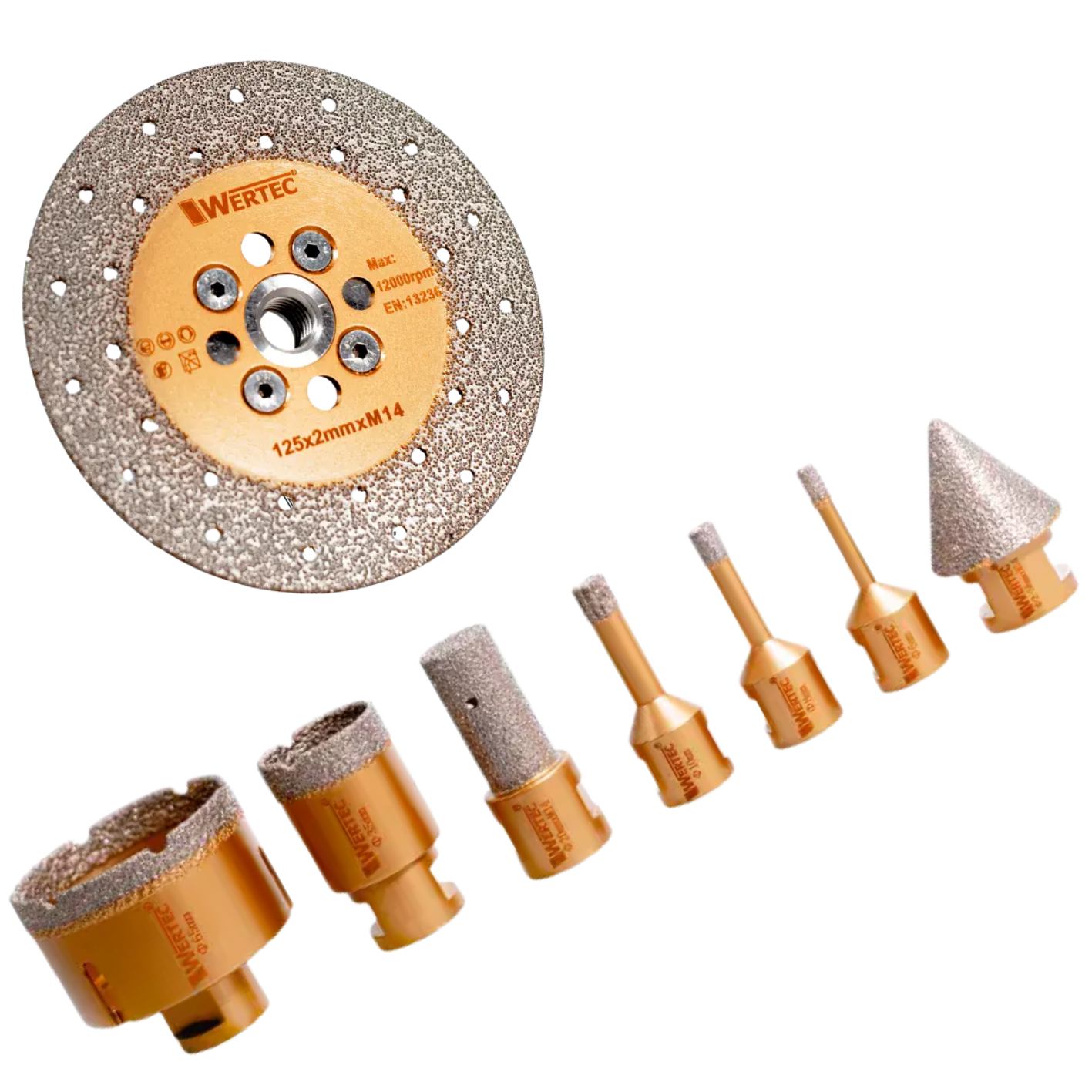 OTWORNICE DIAMENTOWE WERTEC ZESTAW WTAS09 - obrazek 3