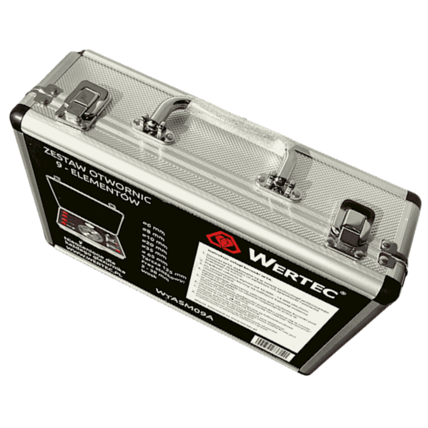 OTWORNICE DIAMENTOWE WERTEC ZESTAW WTASM09A - obrazek 3