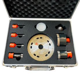 OTWORNICE DIAMENTOWE WERTEC ZESTAW WTASM09A