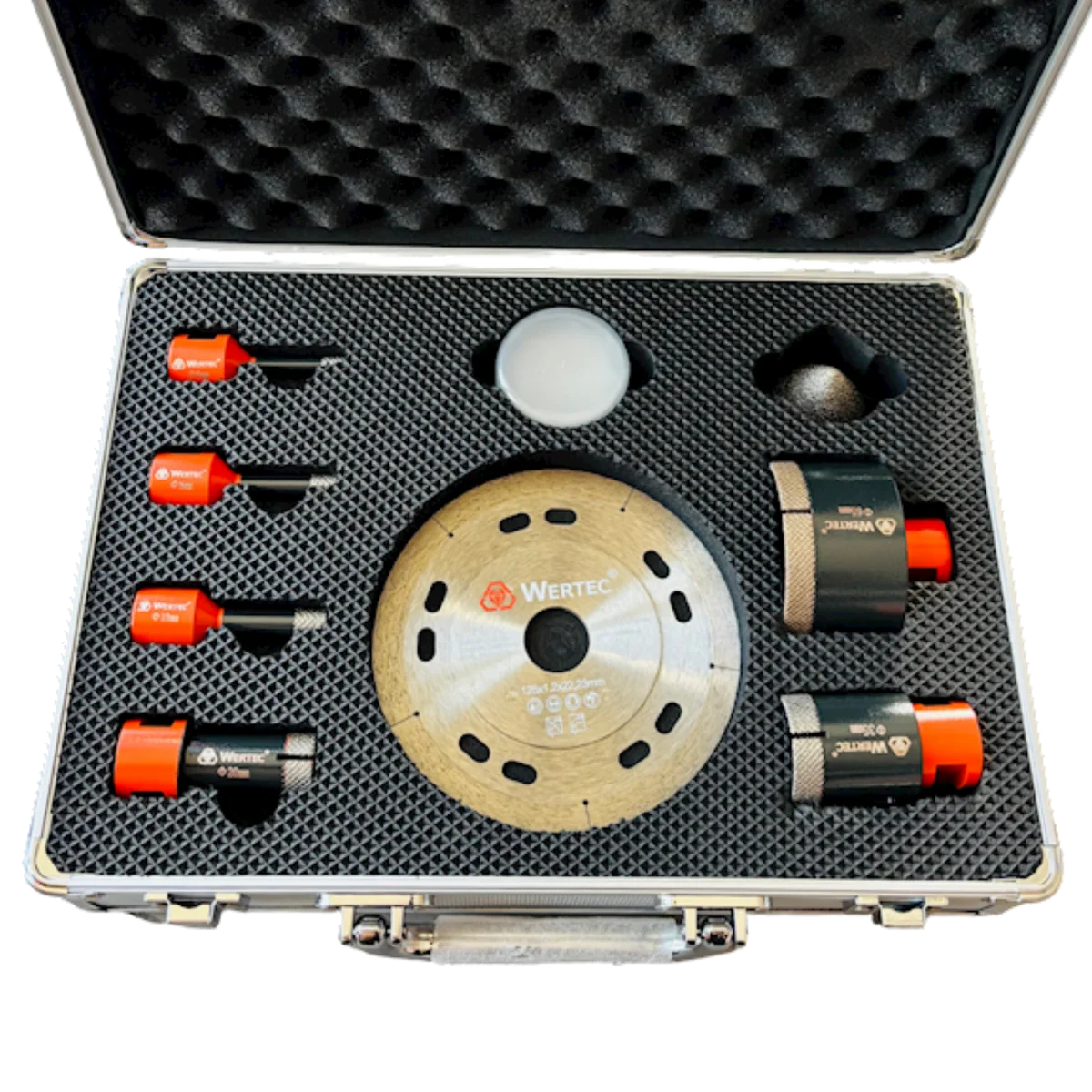 OTWORNICE DIAMENTOWE WERTEC ZESTAW WTASM09A