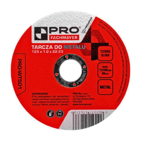 Tarcza do metalu PRO 125mm 1mm komplet 10szt