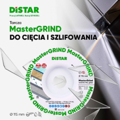 Alternative view of TARCZA DO CIĘCIA I SZLIFOWANIA SZKŁA GRESU PŁYTEK DISTAR MASTERGRIND 115mm