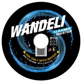 TARCZA WANDELI CLEANER MASTER ø115mm 22,23mm 1,2mm PERFEKCYJNE CZYSTE CIĘCIE