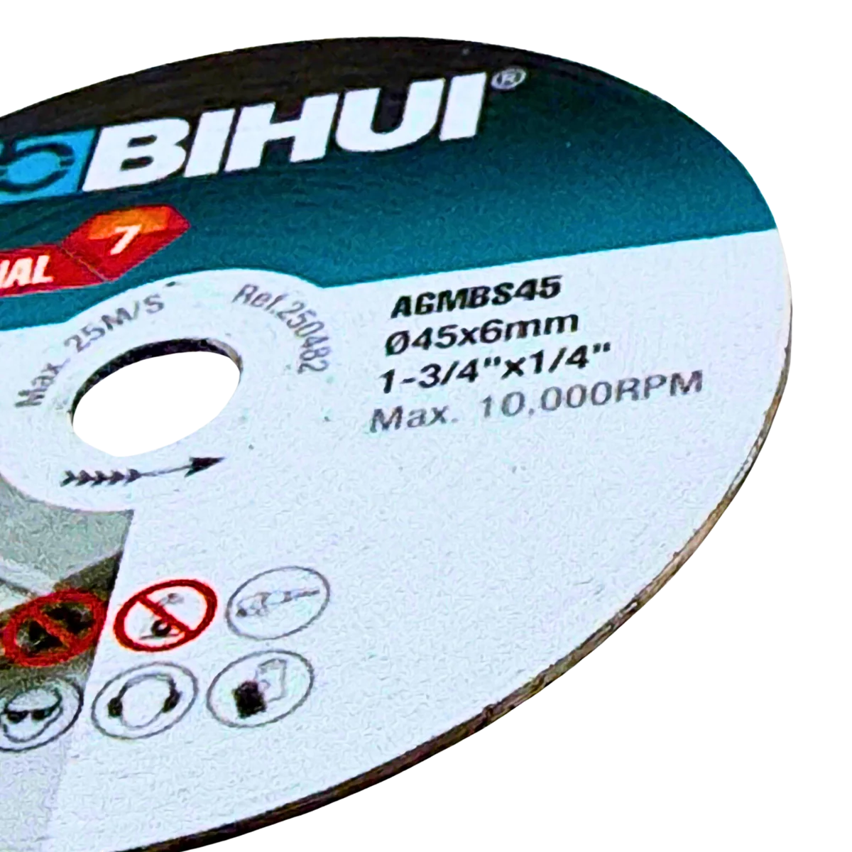 TARCZA BIHUI 45mm 0,6mm mm BEZ TRZPIENIA DO WIERTARKI PROXXON SZLIFIERKI BIHUI CORNER - obrazek 2