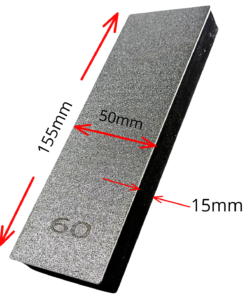 SZTABKA KOSTKA POLERSKA DIAMENTOWA HAND PAD SENDI GRADACJA 60