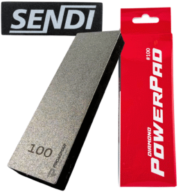 SZTABKA KOSTKA POLERSKA DIAMENTOWA HAND PAD SENDI GRADACJA 100