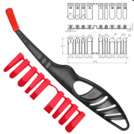 SZPACHELKA DO PROFILOWANIA SILOKONU APLIKATOR