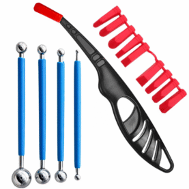 SZPACHELKA DO PROFILOWANIA SILIKONU + KULKI DO NAROŻNIKÓW