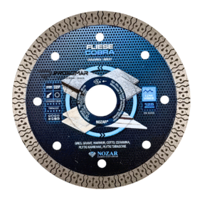 TARCZA DO GRESU I CERAMIKI NOZAR Cobra Fliese 125 mm