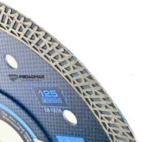 Alternative view of TARCZA DO GRESU I CERAMIKI NOZAR Piranha Fliese 125 mm