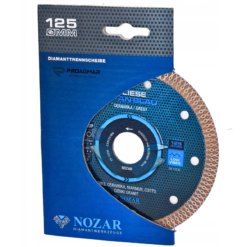 Alternative view of TARCZA DO GRESU I CERAMIKI NOZAR Titan Blau Fliese 125 mm