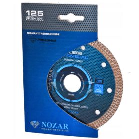 Alternative view of TARCZA DO GRESU I CERAMIKI NOZAR Titan Blau Fliese 125 mm