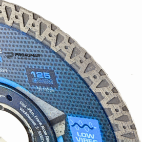 Alternative view of TARCZA DO GRESU I CERAMIKI NOZAR Viper Fliese 125 mm