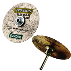 TARCZA 28848 SLIM CUT 0,6mm ø45mm Z TRZPIENIEM DO WIERTARKI PROXXON