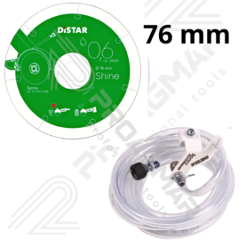 TARCZA DISTAR SHINE 0,6 mm 76mm + SPRAY SYSTEM
